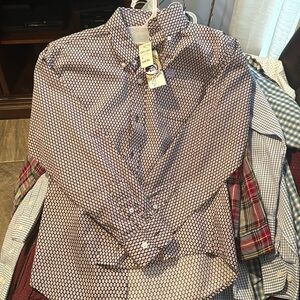 Cinch- Boys western button up shirt - medium